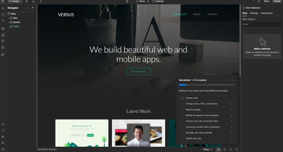 Darmowe Alternatywy dla wordpressa 2025. Google sites, Framer, Webflow, Carrd.co, odoo i inne 11 image 18
