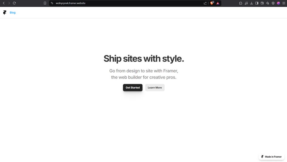 Darmowe Alternatywy dla wordpressa 2025. Google sites, Framer, Webflow, Carrd.co, odoo i inne 15 image 21