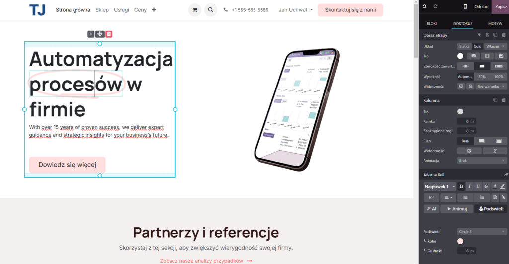 Darmowe Alternatywy dla wordpressa 2025. Google sites, Framer, Webflow, Carrd.co, odoo i inne 22 image 28