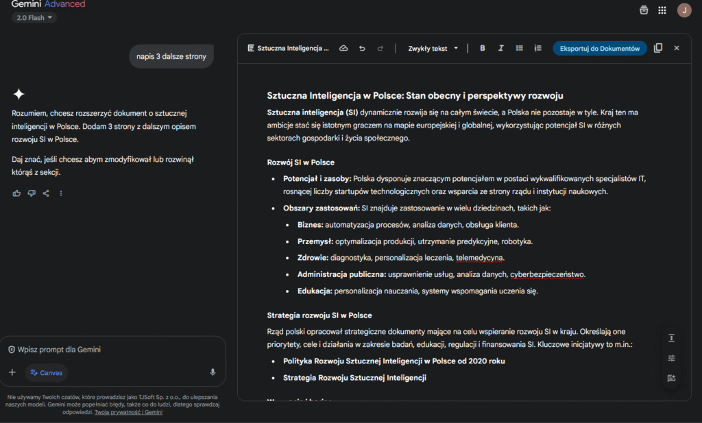 Google w końcu robi dobre AI: Google Gemini, Notebook LM i Google Ai studio – Sztuczna inteligencja od Google w praktyce. 17 image 17