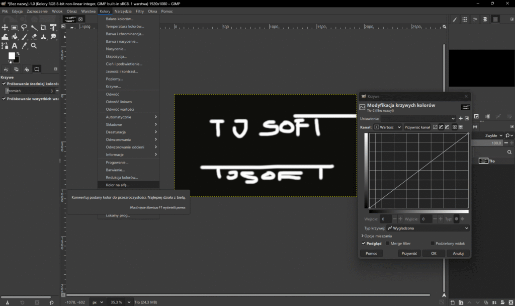Bezpłatne programy graficzne 2025 5 Gimp