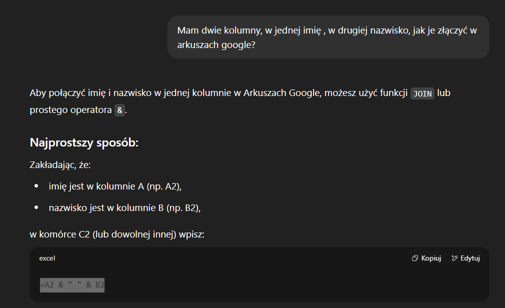 Jak zacząć Vibecoding? Sztuczna inteligencja napisze program, i bardzo pomoże arkuszach kalkulacyjnych. 8 image 40