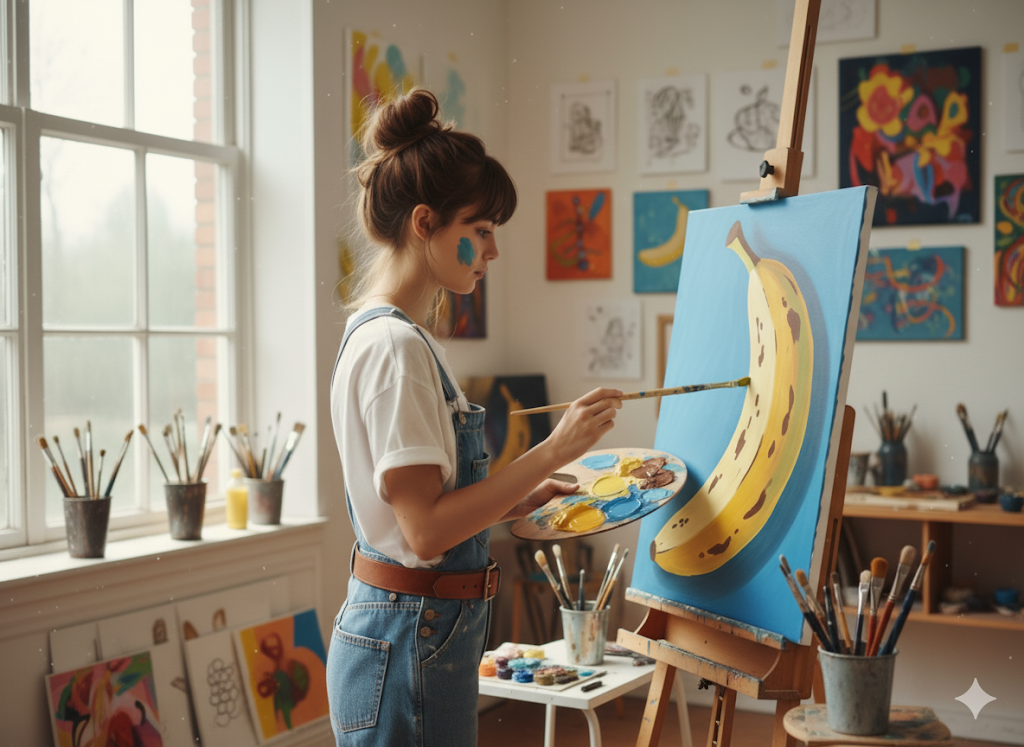 Czy generator zdjęć od Nano Banana to rewolucja? Szybki i tani model oparty na sztucznej inteligencji 1 Tj soft nano banana