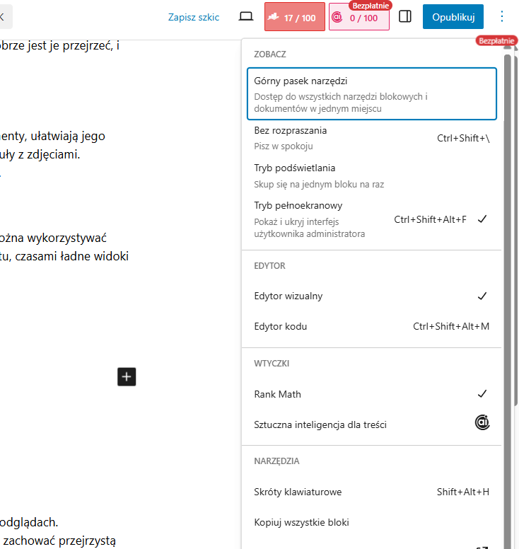 Jak dodawać wpisy na Wordpressie 13 image 17