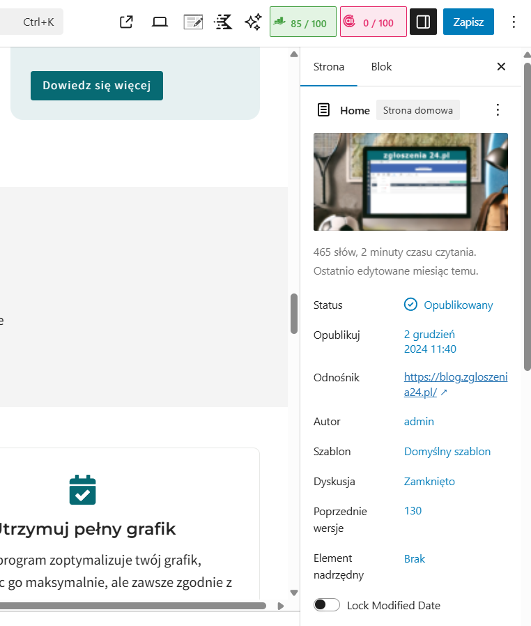 Pierwsze kroki z Wordpressem, co robić gdy nie działa motyw. 19 image 72