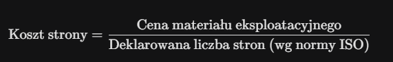 Parametry oceny drukarek. Jak wybrać drukarkę do biura, tak żeby koszt za jedną stronę wyniósł 1 grosz, a nie 1 zł. 5 image 43